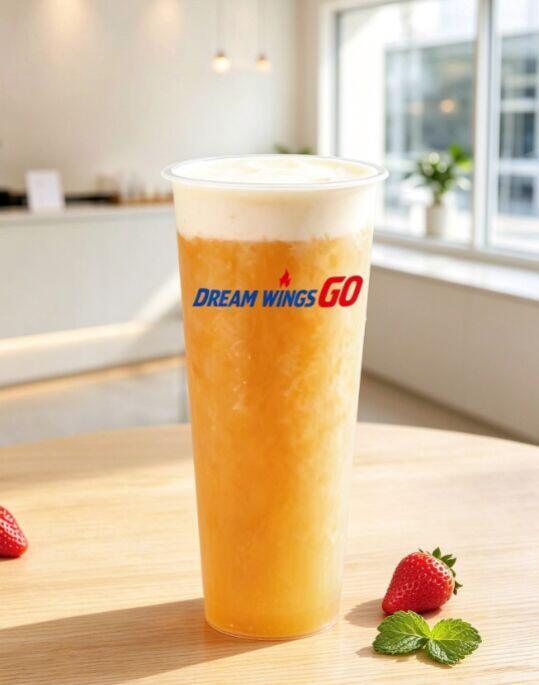 Mango Milk Foam Fruit Tea